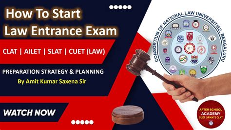 Law Entrance Exam Strategy And Planning After School Academy Clat