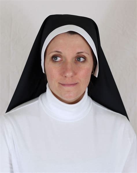 Nun Veil With Extra Wide White Trim From Tide Commercial On Storenvy