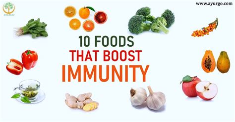10 Foods That Boost Immunity Immune Boosting Immunity Food