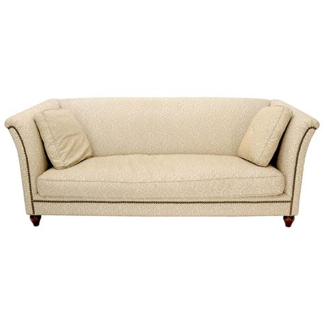 Down Filled Cushion High Arm Sofa At 1stdibs
