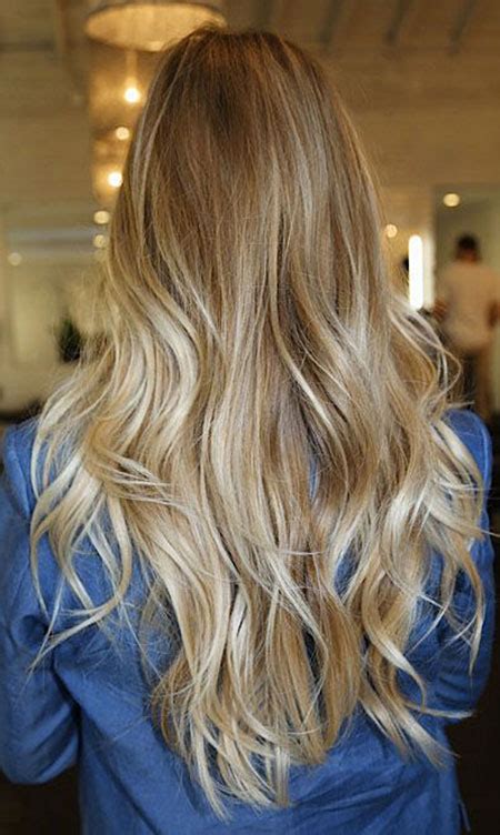 48 Long Blonde Balayage Hair Color Blonde Hairstyles 2020