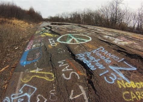 Centralia The Ghost Town Abandoned Because Of The Fire Beneath It