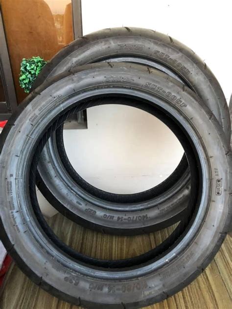 Stock Tires Yamaha Aerox 155 Car Parts And Accessories Mags And Tires