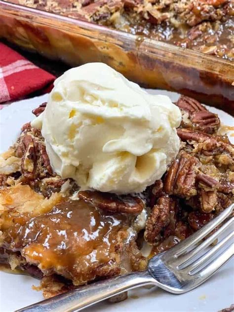 In a large bowl, mix together all ingredients. Pecan Pie Cobbler | Recipe | Pecan pie cobbler, Pecan ...
