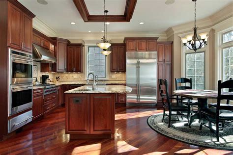 Come visit our new showroom located in westbury, ny. Pin by Barb Bobeldyk on my kitchen ideas | Luxury kitchen design, Cherry wood kitchens, Mahogany ...