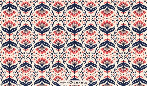 Maybe you would like to learn more about one of these? Scandinavian Folk Art Floral Pattern - Vector Download