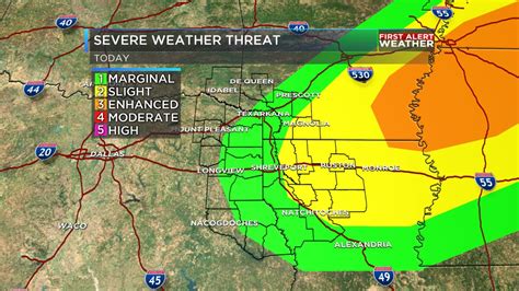 First Alert Isolated Strong To Severe Storms Tonight