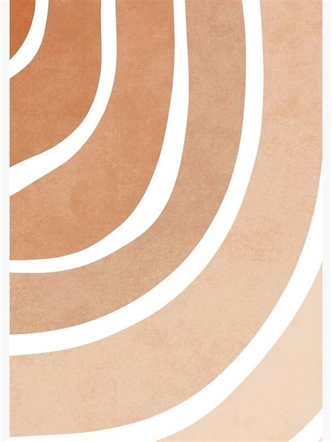 Ombre Neutral Lines Canvas Print By Miss Belle Abstract Wallpaper