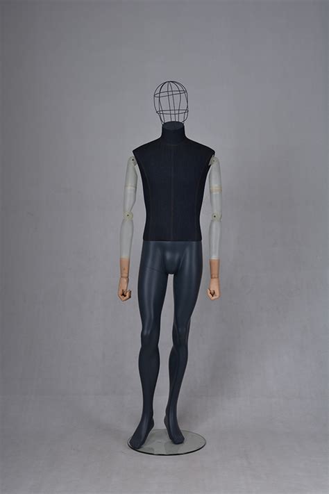 High Quality Full Body Fabric Mannequin Male Fashion Dummy