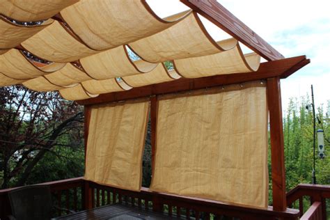 How i drastically cooled down our family room with diy bamboo shades for less. 10 Creative DIY Outdoor Shady Space Ideas