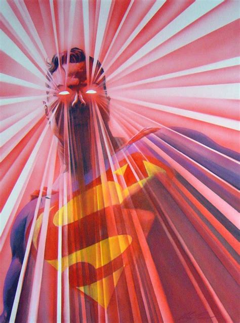 Superman By Alex Ross Is It Getting Got In Here Arte Del