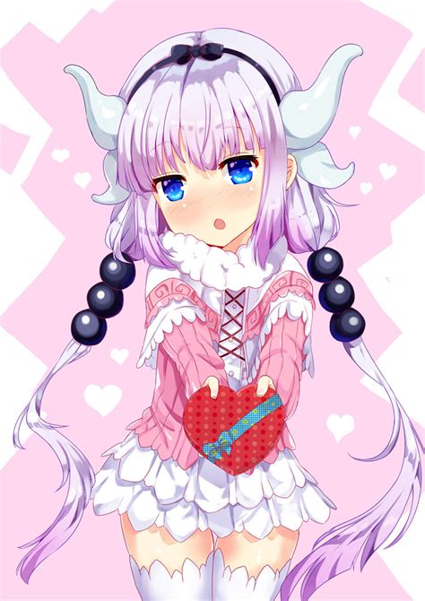 Valentines Day Kanna Miss Kobayashis Dragon Maid Know Your Meme