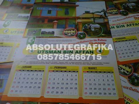 Percetakan Kalender Surabaya Percetakan Surabaya Absolute Grafika
