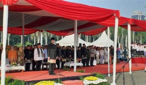 Rapat anggota tahunan (rat) koni provinsi dki jakarta mendapat apresiasi dari koni pusat. Gubernur Anies Pimpin Upacara HUT DKI Jakarta ke-492 di Monas - detak.co