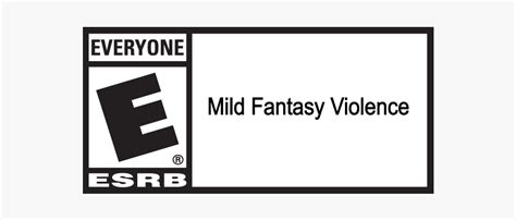 Everyone Esrb Mild Fantasy Violence Hd Png Download Kindpng
