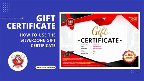 How To Use The Silverzone Gift Certificate Youtube