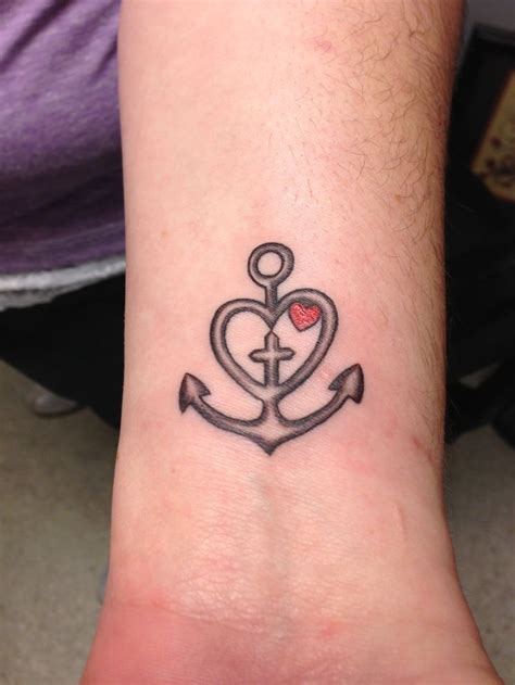61 Best Faith Hope Love Anchor Tattoo Outlines Images On Pinterest