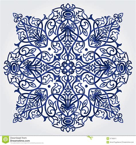 The intricacy, elegance, and charm of victorian decorative art continue to attract a broad spectrum drawing on native european design tradition as well as the exoticism of the east, the patterns in this. Abstract Ornament In Victorian Style. Stock Image - Image ...