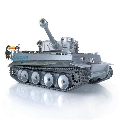 In Stock Henglong Upgraded Full Metal Rc Rtr Tank Pro German Tiger