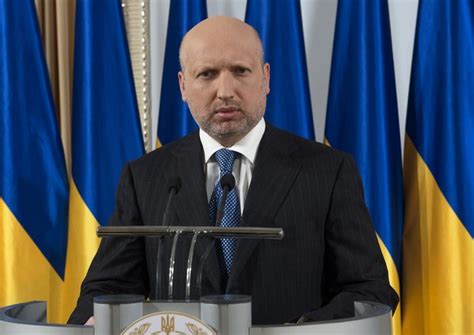 Ukraines Acting Leader On Referendum The New York Times
