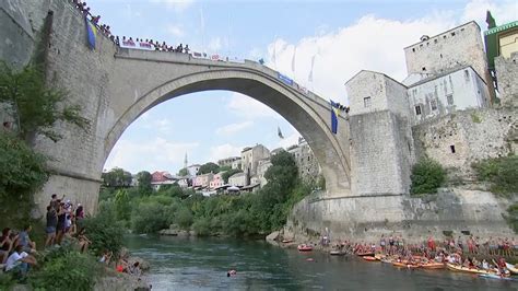 The project jumped off with great enthusiasm. You jump, I jump? Taking a plunge from Mostar bridge - YouTube