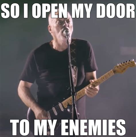Posting A Meme Or Memes Of Every Pink Floyd Song In Chronological Order