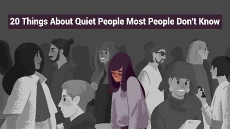 20 Things About Quiet People Most People Dont Know