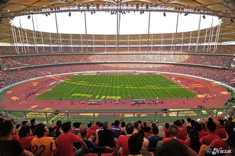 National stadium is a membrane structure, stadium / arena and reinforced concrete structure that was built from 1995 until 1997. National Stadium, Bukit Jalil | Kalau ada sumur di ladang ...