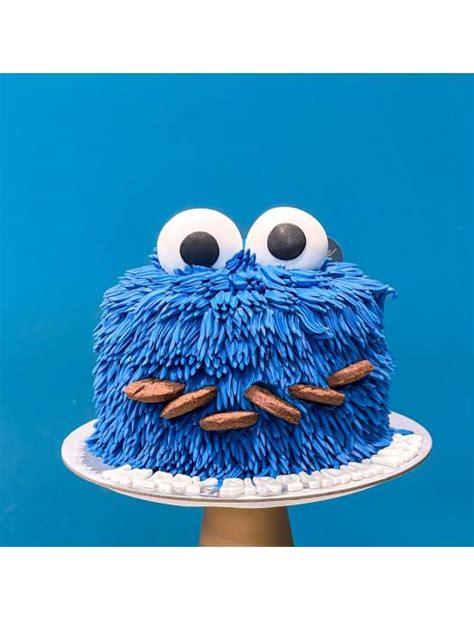 Cookie Monster Cake Sesame Street Cake