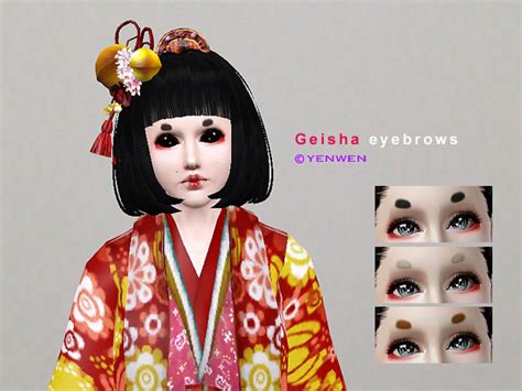 Yenwenzs Geisha Eyebrows
