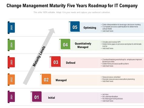 Change Management Roadmap Template