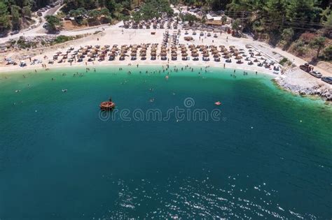 Porto Vathy Marble Beach Thassos Island Greece Stock Image Image