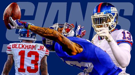 New York Giants Ranking Odell Beckham Jrs Top 5 Games