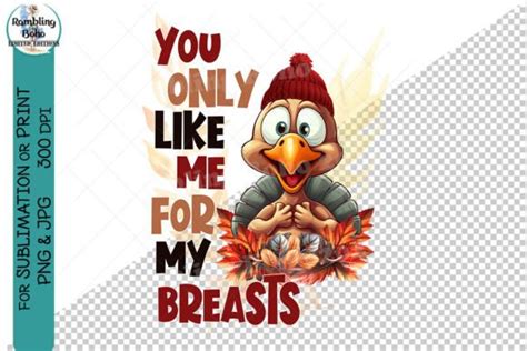 funny thanksgiving dinner turkey breasts graphic by ramblingboho · creative fabrica
