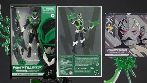 Power Rangers Lightning Collection In Space Psycho Green Ranger Figure