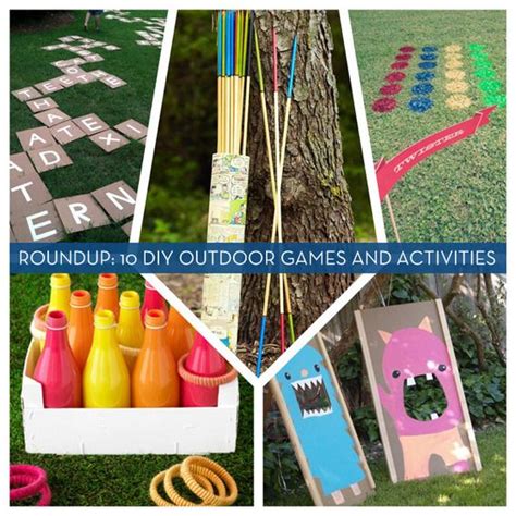 Roundup 10 Diy Outdoor Games And Activities Fun Outdoor Games