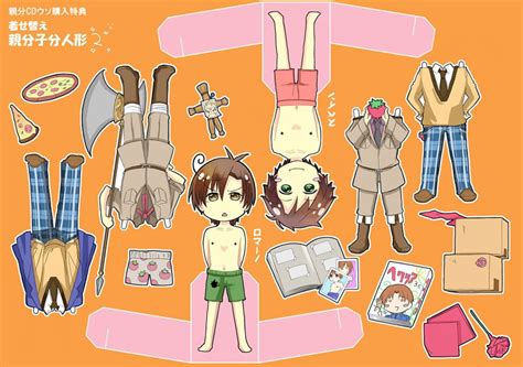 Spamano Paper Dolls Printable Anime Dolls Paperdolls Catio Paper