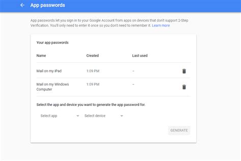 How To Create App Specific Passwords In Gmail
