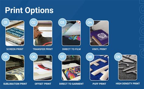 Learn About The Different Printing Methods We Use