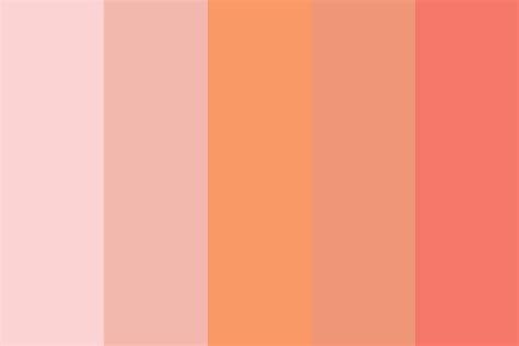 Th hexadecimal color code #ffcba4 is a light shade of orange. Pink Peach Color Palette