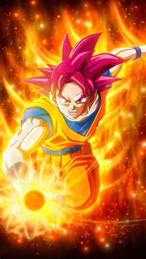 If you're in search of the best goku super saiyan god wallpapers, you've come to the right place. Download 720x1280 wallpaper dragon ball super, super ...
