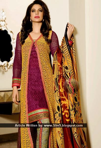 Latest Pakistani Dresses Fashion New Designs Of Suits