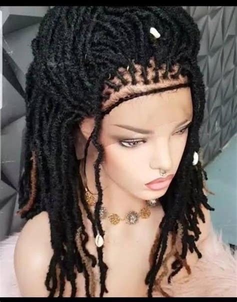 Dreadlocks Frontal Wig Wigs For Black Women Lace Closure Etsy