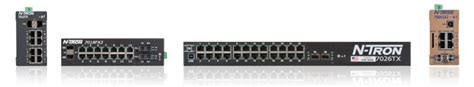 N Tron 7000 Gigabit Managed Ethernet Switches Red Lion