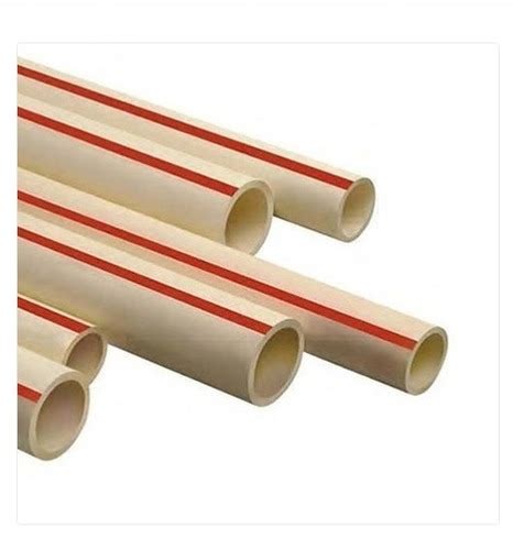 3 Mm Thickness 3 Meter Length Anti Crack And Lekage Proof White Upvc Pipes Application