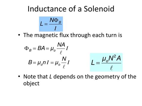 Ppt Self Inductance Inductance Of A Solenoid Rl Circuit Energy