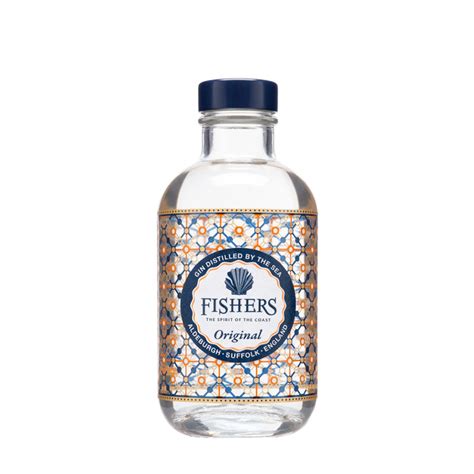 Fishers Original Gin 70cl Distilled Next To The Suffolk Coast