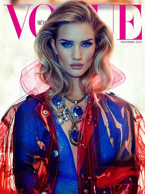 Smile Rosie Huntington Whiteley In Vogue Mexico November 2014 By James