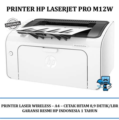 Hp laserjet pro m12w printer; Jual Printer Laser HP Laserjet Pro M12W T0L46A Wireless Laser Mono di lapak Das Technology ...