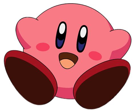 Download Kirby Jumping Transparent Png Stickpng